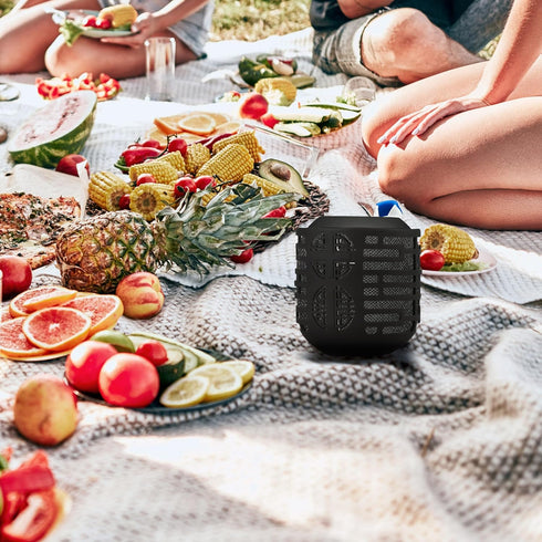 kwmobile Silicone Case Compatible with UE Wonderboom 2 / Wonderboom 1 - Case Protective Mini Speaker Cover - Black...