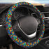 Colorful Autism Awareness Steering Wheel Covers, Cute Thickened Steering Wheel Cover for Men Women, Car Accessories...