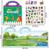 211 PCS Animals Reusable Sticker Books for Kids, 6 Sheets Reusable Stickers for Toddlers, Cute Waterproof Toddler Stickers Age 3+, Window Clings T...