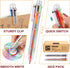 24 Pack Multicolor Pens, Classroom Prizes, Goodie Bag Stuffers for Kids Grils, Valentines Day Cool Gifts...