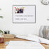Mr. Pen- Dry Erase Board, 14” x 11”, Black Aluminum Frame with a Black Dry Erase Marker, White Board Dry Erase, Magnetic Dry Erase Board, Small Wh...