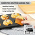 Muffin Baking Pan, Nonstick Premium Carbon Steel Muffin Pan for Baking, Cupcake Tin Cheesecake Pans...