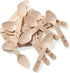 RT- Disposable Wooden Tableware Wooden Spoon /Wooden Ice Cream Spoons ,Natural Environmental Protection 4.3 Inches 200 Pieces Package...