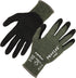 Ergodyne ProFlex 7042 Cut Resistant Work Gloves, ANSI A4, Contact Heat Resistant, Sandy Nitrile Coated Palms, 18g Aramid , Green...