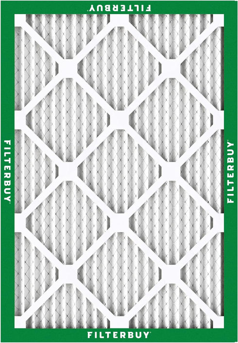 Filterbuy 14x20x1 Air Filter MERV 8 Dust Defense (1-Pack), Pleated HVAC AC Furnace Air Filters Replacement (Actual Size: 13.50 x 19.50 x 0.75 Inch...