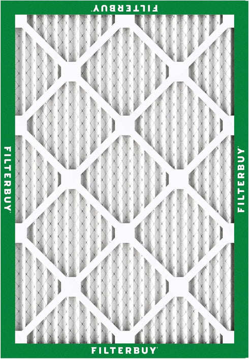 Filterbuy 16x20x1 Air Filter MERV 8 Dust Defense (1-Pack), Pleated HVAC AC Furnace Air Filters Replacement (Actual Size: 15.50 x 19.50 x 0.75 Inch...