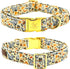 Elegant little tail Halloween Dog Collar, Fall Dog Collar Squirrels Holiday Pet Dog Collar Dog Bow Collar Pet Durable Adjustable Girl Boy Dog Coll...