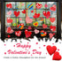 Kalolary 194PCS Valentine's Day Window Stickers Removable Heart Window Clings DIY Heart Stickers Self-Adhesive Heart Decal for Home, Office - Vale...