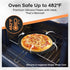 Beckon Ware | USA Brand | 13-Inch Black, Fit Pans (12" to 13") Silicone Grease Splatter Guard for Frying Pan and Stove...