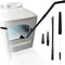 Dryer Vent Cleaner Kit Vacuum Attachment and Dryer Vent Brush. This Dryer Lint Brush Vent Trap Cleaner Tool Can Reduce Your Risk of A House Fire! ...