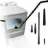 Dryer Vent Cleaner Kit Vacuum Attachment and Dryer Vent Brush. This Dryer Lint Brush Vent Trap Cleaner Tool Can Reduce Your Risk of A House Fire! ...