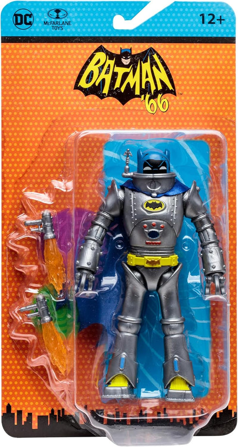 McFarlane Toys - DC Retro Robot Batman (Batman 66' Comic) 6in Action Figure...