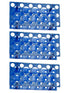3 PCS 28 Well Centrifuge Tube Rack for 10ml/15ml/50ml Laboratory Plastic Tube Rack Holder(Light Blue)...