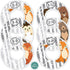 Baby Closet Size Dividers - Woodland Nursery Closet Dividers for Baby Clothes - Fox Deer Bear Hedgehog Beaver Nursery Decor - Baby Closet Dividers...