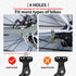 HENMI Bike Kickstand for Adult Bikes, Adjustable Bicycle Kickstand for Most 24"-29", 4 Holes, Non-Slip Sole, Aluminum Alloy Material, Kickstand fo...
