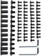 Proselect Replacement Hardware for Modular Kennel Cages - Durable Metal Hardware for Large Modular Kennel Cages, Large...