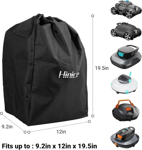 Hinice Pool Vacuum Cleaner Equipment Cover - Pool Cleaner Dust Cover - Suitable for Robotic Pool Cleaner Within The Appropriate Size Range- Pool C...
