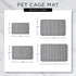 Bone Dry Striped Pet Cage Mat, X-Large - 25 x 39, Gray...