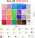 Redtwo 3400 Pcs Clay Beads Bracelet Making Kit, Friendship Bracelet Kit for Jewelry Making, Flat Polymer Heishi Beads with Charms, Gifts Crafts Se...