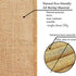 (TM) 12 X 108'' Natural Hessian Table Runners Rustic Burlap Wedding Jute Party Decor Bunting...