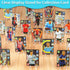 Card Display Stand, 20 Pack Small Easel Stand, Acrylic Picture Holder Stands, for Challenge Coin Graded Card Sports Card Trading Card PSA Card Bas...