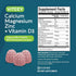 Calcium Magnesium Zinc Gummies with Vitamin D3 - Supports Bone Health, Nerve & Immune Function - Calcium Magnesium Zinc D3 Supplement for Adults &...