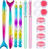 12 Piece Diamond Painting Tool, Include 6 Piece Mermaid Point Drill Pens Classic Point Drill Pen Spiral Diamond Painting Pen, 6 Piece Diamond Pain...