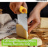 Urbanstrive Bench Scraper for Baking, Stainless Steel Dough Cutter and Scraper Tool Kitchen, Kitchen Scraper Food Scraper Tool Pizza Cutter Food C...