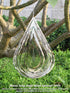 1 PCS Water Drop Stainless Steel Wind Spinners, Reflective Wind Spinners, 3D Hanging Wind Spinner Sparkly Metal Wind Spinner,Wind Sculptures, Bird...