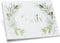 Spiral Bound Compact Wedding/Event Guest Book, 7.5 x 5.75-Inch, Greenery...