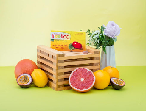 Miracle Frooties, Large Miracle Berry Tablet, 100% Natural Grown Miracle Fruit, Turn Sour Sweet, Change Taste Buds, Flavor Tripping, Tiktok Magic ...