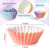 Mini Cupcake Paper Liner - 600pcs Gradient Pastel Baking Cups Muffin Cupcake Wrappers, Purple Blue Orange Cake Chocolate Candy Wrap Supplies for B...