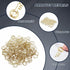 102 Pack Clips Office Supplies 50 Pcs House Shaped Paper Clips 50 Pcs Key Shaped Wire Paper Clip with 2 Pcs Clear Storage Box for Agent Office Hom...
