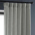HPD Half Price Drapes Premium Heavy Faux Linen Curtains for Living Room (1 Panel), 50W x 108L Light Filtering Curtains 108 Inches Long Window Curt...