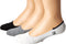 Sperry Top-Sider Men's Skimmers Solid 3 Pair Pack Liner Socks, Charcoal Heather/Black, 10-13 (Shoe Size 6-12)...