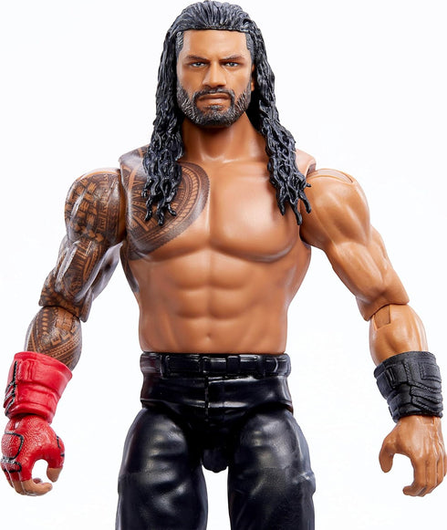 Mattel WWE Top Picks Action Figure, 6-inch Collectible Roman Reigns with 14 Articulation Points & Life-Like Look...
