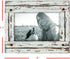 Foreside Home & Garden FFRD06190 4X6 Heartland Photo Frame White...