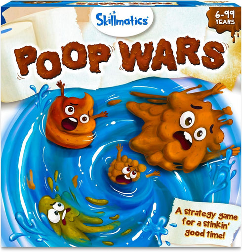 Skillmatics Card Game - Poop Wars, Fun & Fast-paced Game of Strategy, Party Game for Kids for Girls & Boys Ages 6, 7, 8, 9 & Up...