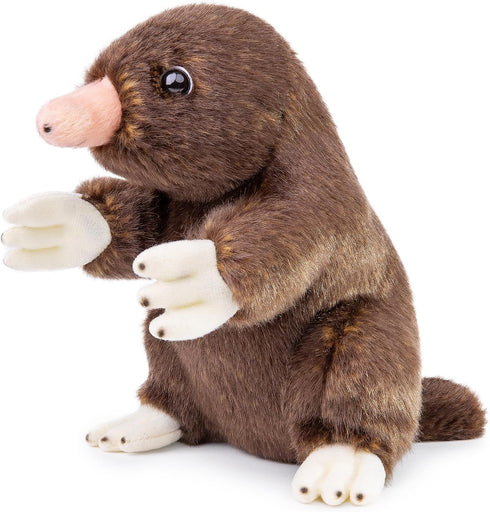 FRANKIEZHOU Lifelike Mole Plush-Black 8" Rat Stuffed Animal,Soft Niffler Plush Toy for Boy,Fake Rat,Girl Toys,Mole Gifts for Kids, Baby Gift, Cry ...