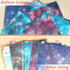 Anvin 12 Pcs Scrapbook Paper Storage Organizer for 12 x 12 Inch Paper with 60 Pcs Sticky Index Tabs Waterproof Individual Top Loading Files for Se...