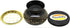 Govinda - Small Decorated Brass Charcoal Screen Incense Burner with Wooden Coaster...