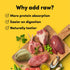 RawMix50 Freeze-Dried Raw Grass-Fed Lamb Recipe Dog Food, Protein Rich, Includes Kibble, Non-GMO, No Wheat or Corn, 12 oz...