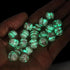 Artsy Crafts 20 Pcs Assorted Glow in The Dark Firefly Beads 12mm European Lampwork Luminous Glass Beads for Jewelry Making Charm Bracelet Necklace...