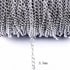 10m Stainless Steel Cable Chain Link in Bulk for Necklace Jewelry Accessories DIY Making 1.5mm...