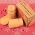 Salt and Pepper Shakers Set with Base Rack, Bamboo Wooden Cute Salt and Pepper Shaker for Kitchen Counter or Table as Farmhouse Countertop Decorat...
