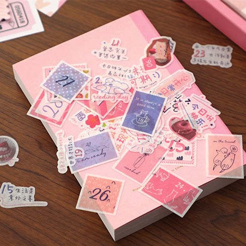 LA QUEENIE Aesthetic Scrapbook Kit,326pcs Scrapbooking Supplies Kit,Art Journaling Supplies with Stationery,A6 Grid Notebook,Scrapbook Gift for Te...