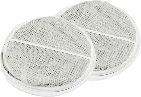 Simple Houseware Mesh Pop-Up Laundry Hamper Basket With Side Pocket, Gray - 2 Pack...
