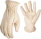 AWP Grain Leather Pigskin Work Gloves for Men and Women, Made with Premium Grain Pigskin Leather, X-Large, Tan...