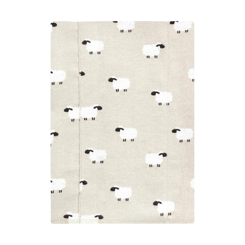 Hudson Baby Unisex Baby Flannel Burp Cloth 7pk, Taupe Sheep, One Size...