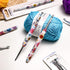 6mm Crochet Hook, Ergonomic Handle for Arthritic Hands, Soft Rubber Grip Extra Long? Knitting Needles for Beginners and Knitting Crocheting Yarn (...